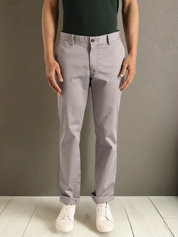 Men Kansas Fit Cotton Stretch Trouser