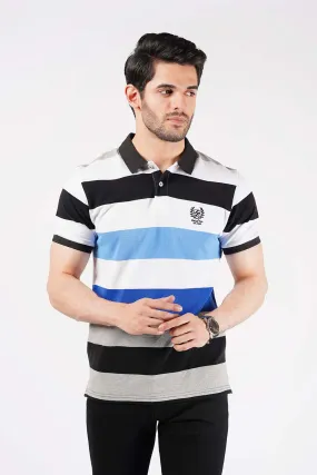 Men's Short Sleeves Yarn Dyed Polo