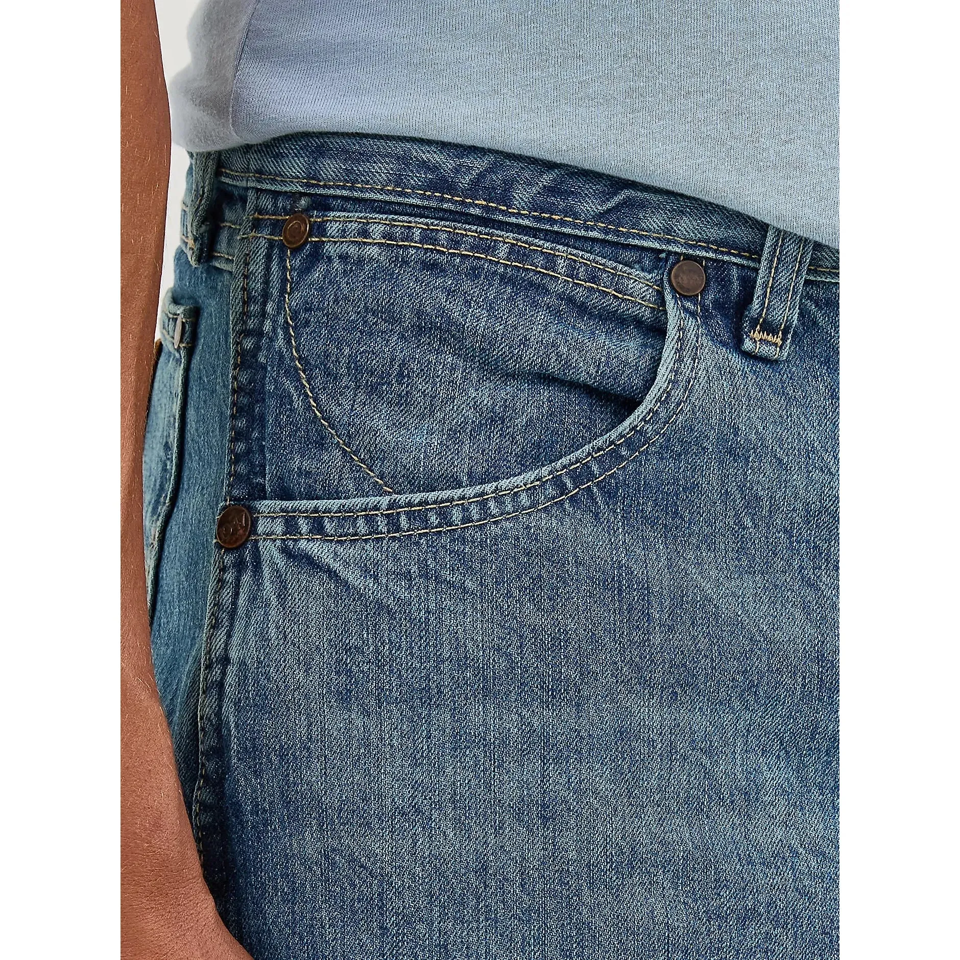 Men's Wrangler Retro® Slim Fit Bootcut Jean 1077MWZWO