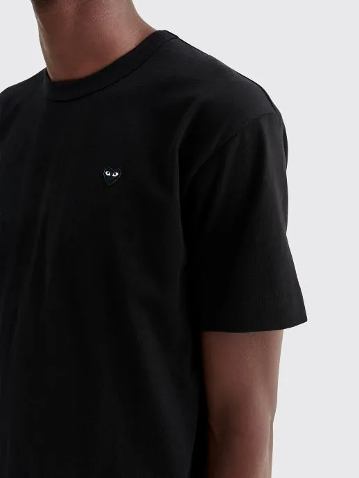 MINI HEART T-SHIRT BLACK