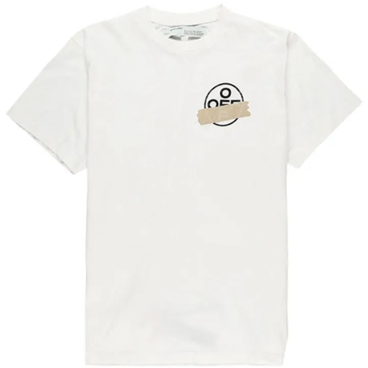 Off-white Oversized Tape Arrows T-shirt White