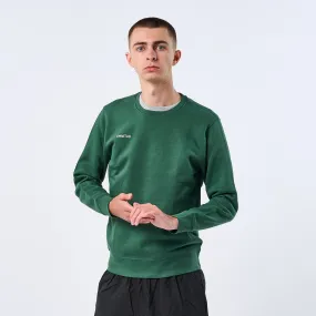 Omnitau Adult's Team Sports Crew Neck Cotton Sweatshirt - Bottle Green