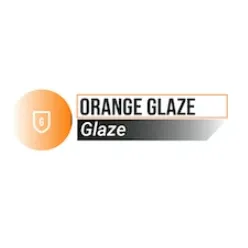Orange Glaze - Two Thin Coats