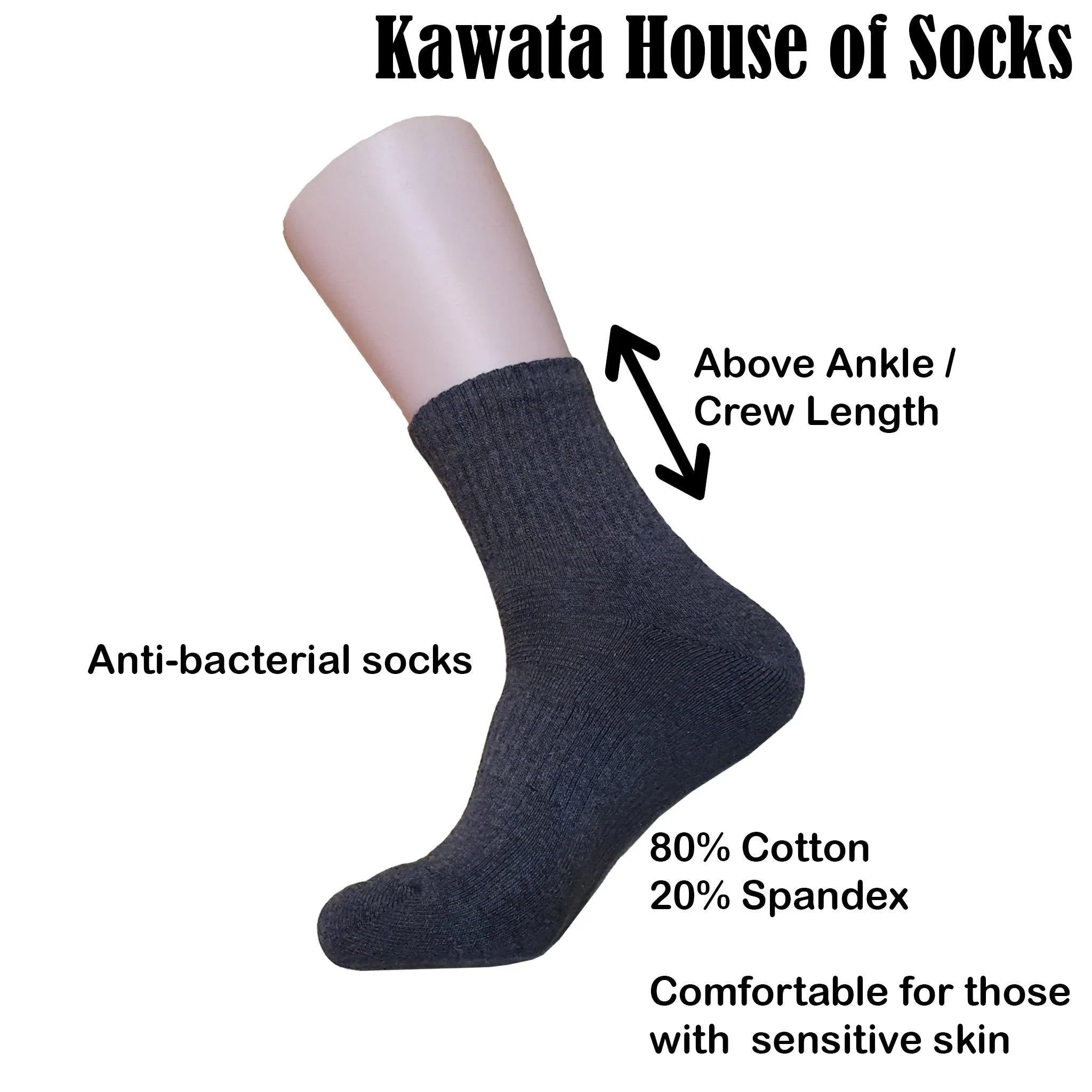 Padded Crew Socks / Padded Quarter Socks / Padded Sport Socks / Thick Socks