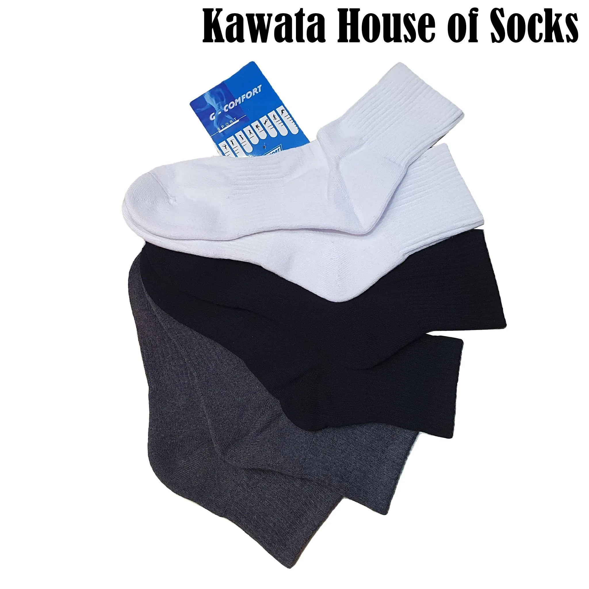 Padded Crew Socks / Padded Quarter Socks / Padded Sport Socks / Thick Socks