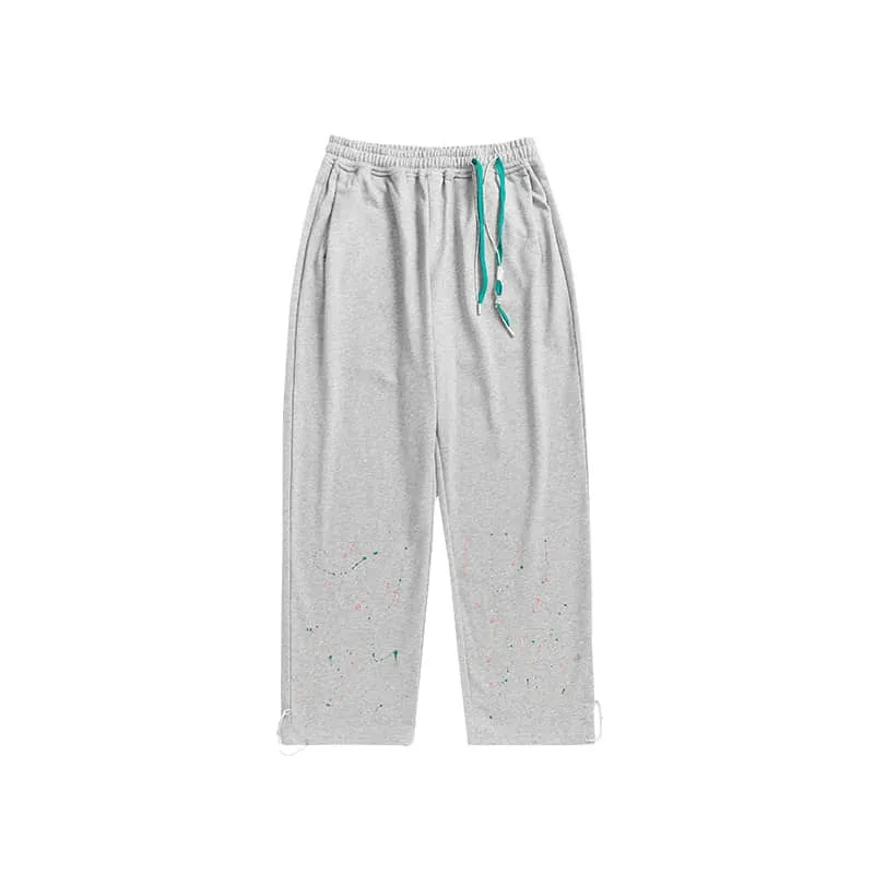 Personality splash ink casual sports loose guard pants