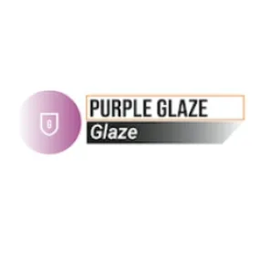 Purple Glaze - Two Thin Coats