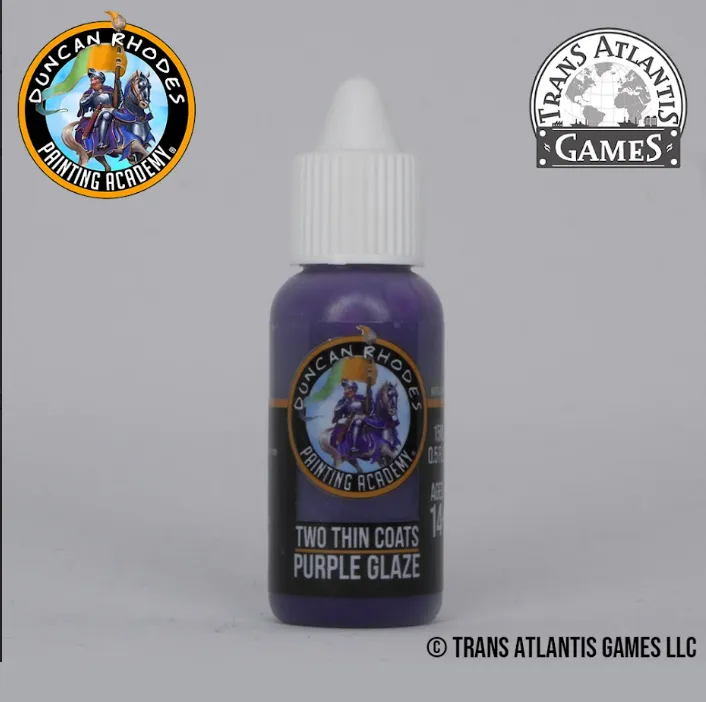 Purple Glaze - Two Thin Coats