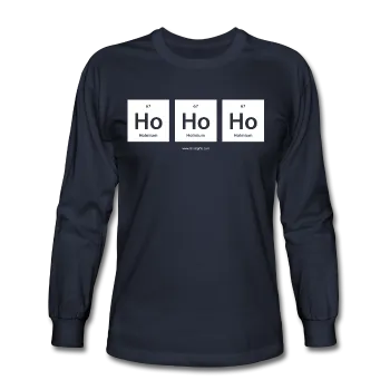 "Ho Ho Ho" - Men's Long Sleeve T-Shirt