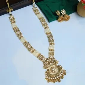 Round Neck Antique Necklace Set 12136-28
