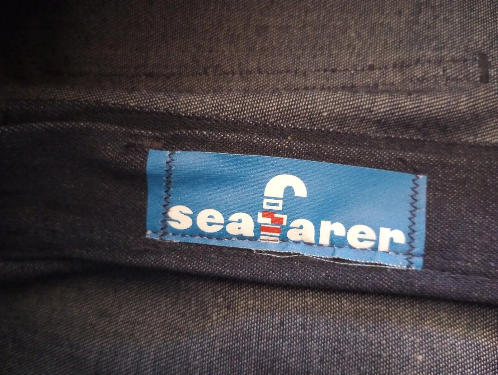 SEAFARER NAVY BLUE JEANS BELL BOTTOM DENIM TROUSERS DUNGAREES
