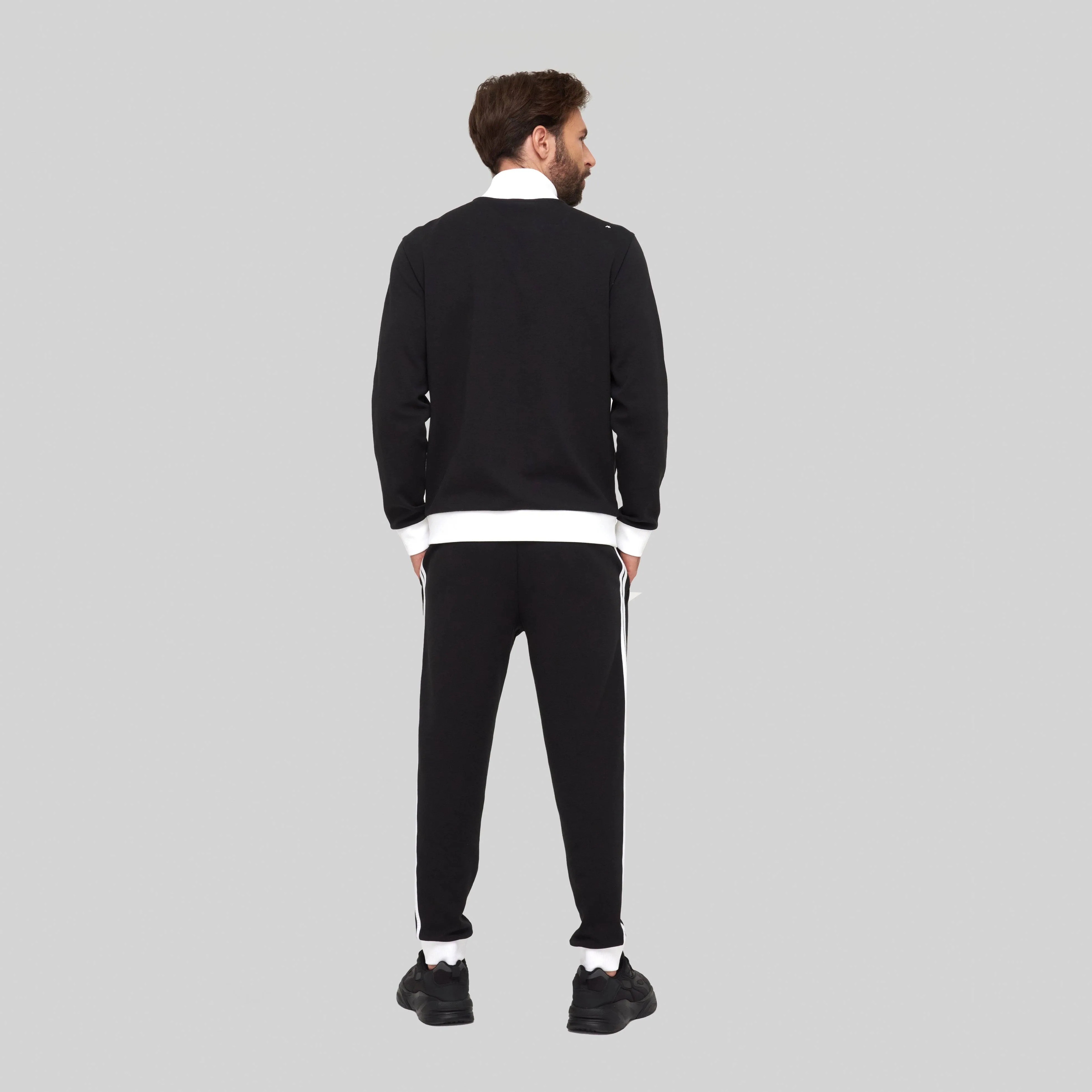 Black Taigeto Sport Jacket - Stylish Performance Active Outerwear