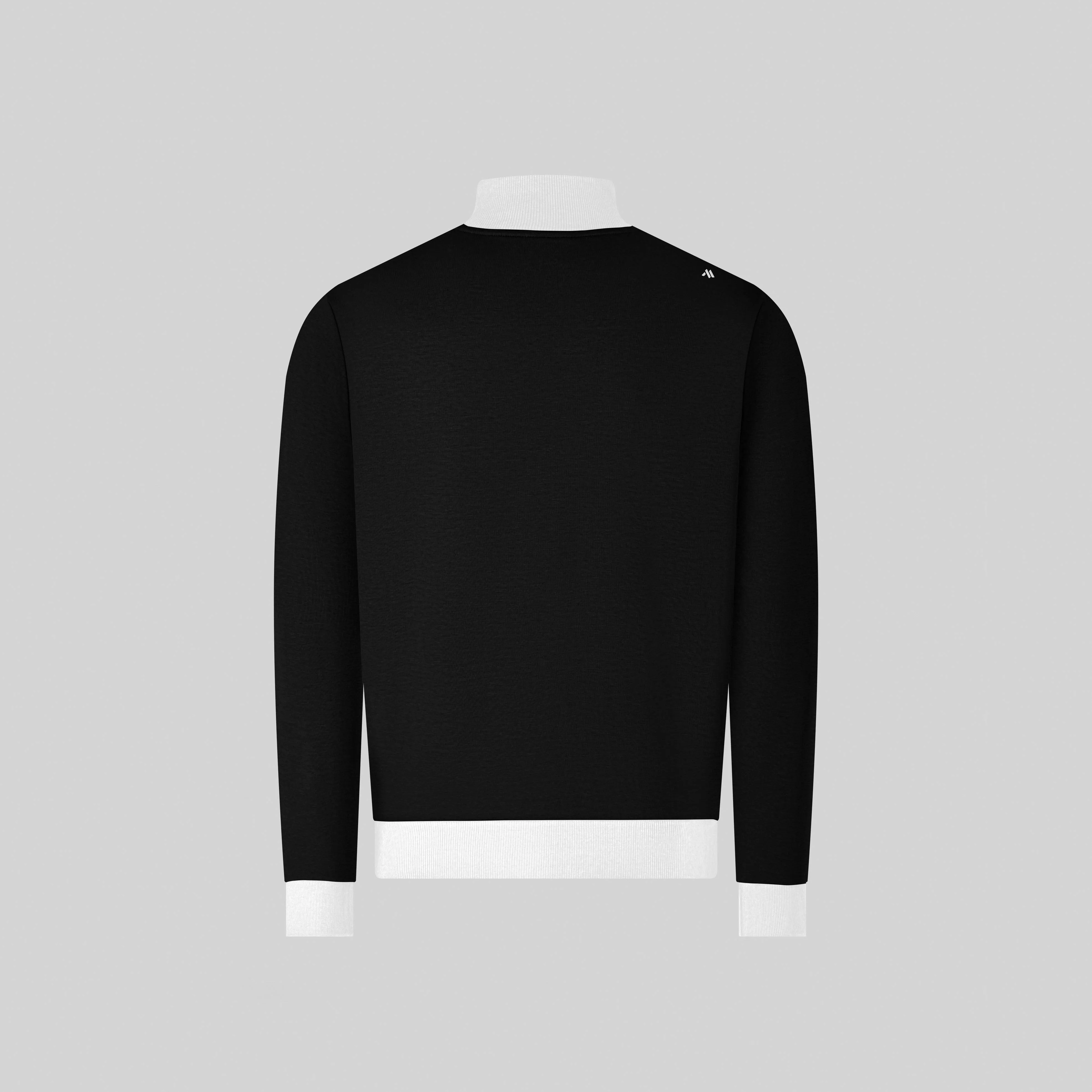 Black Taigeto Sport Jacket - Stylish Performance Active Outerwear