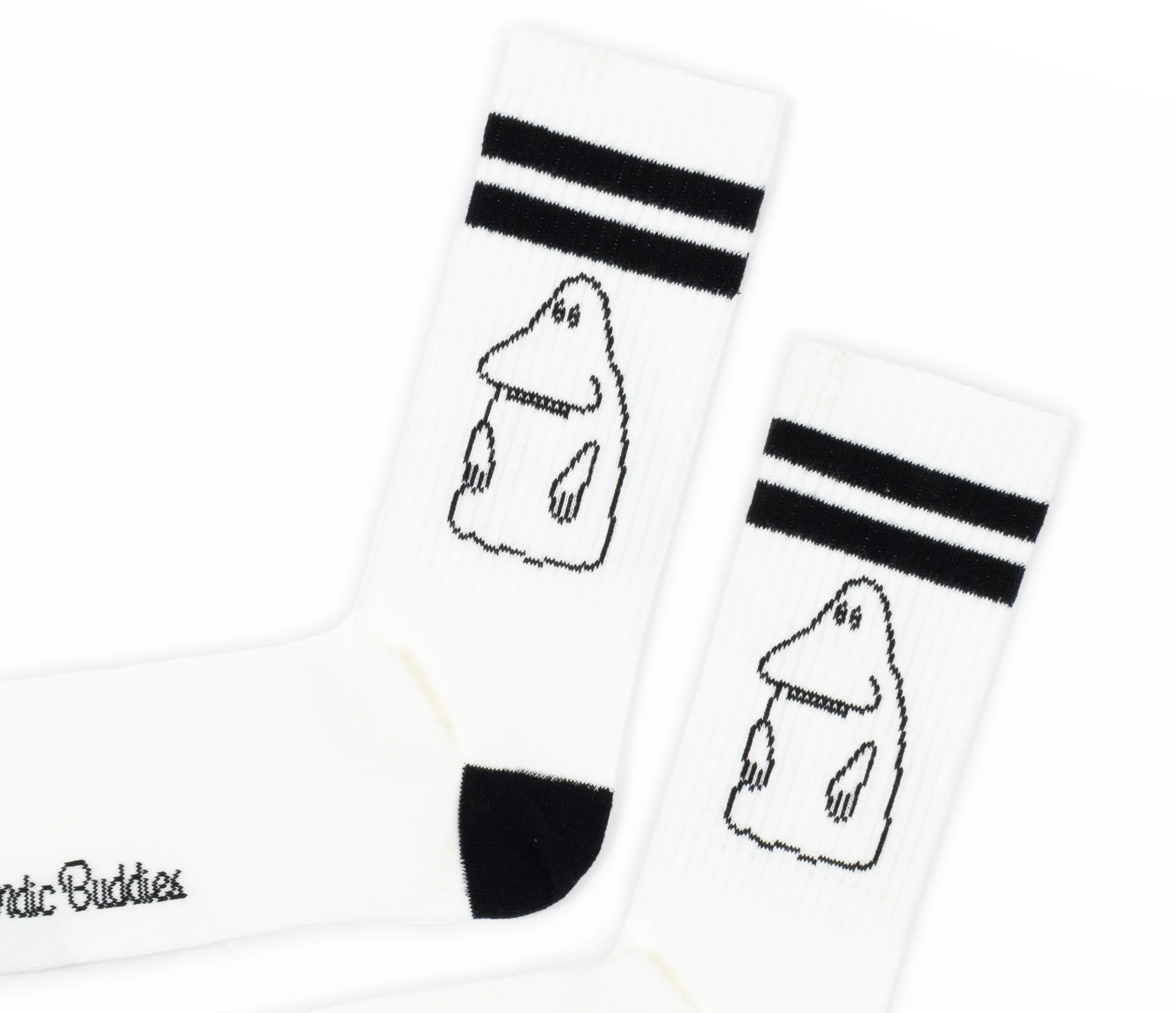 The Groke Retro Men Socks - White